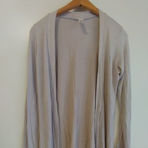 Light taupe cardigan small